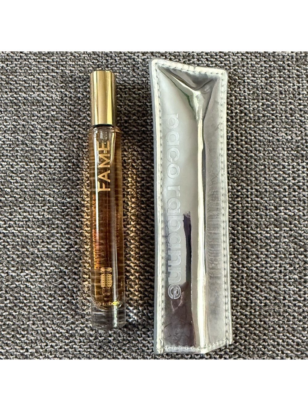 Paco Rabanne Fame Eau De Parfum Silver Case Miniature Travel Size 10 ml New - Picture 6 of 15